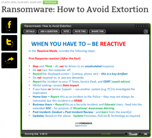 ransomeware reactive